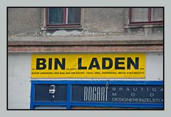 Achtung - Bin Laden in Halle/ Saale