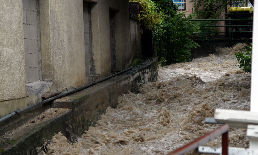 Achtung! Hochwasser!