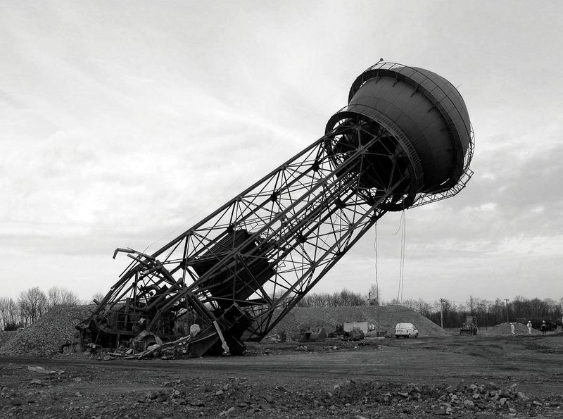 Achtung Wasserturm fällt ...