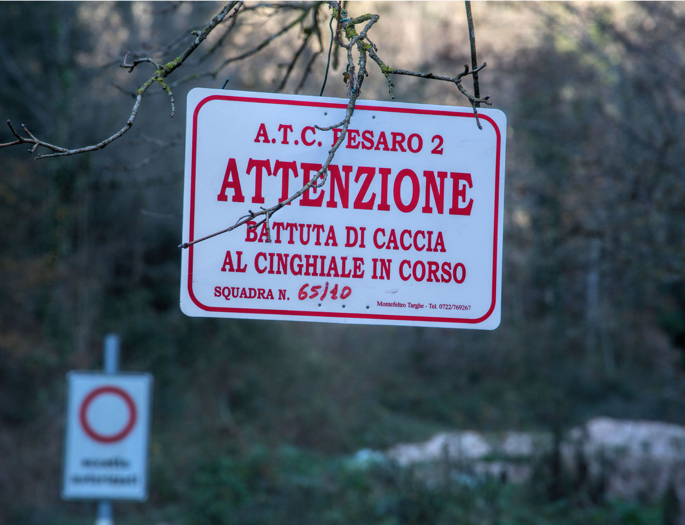 ACHTUNG  Wildschweinjagd