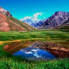 Aconcagua en reflet