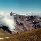 Aconcagua pared sur desde portezuelo del Plata