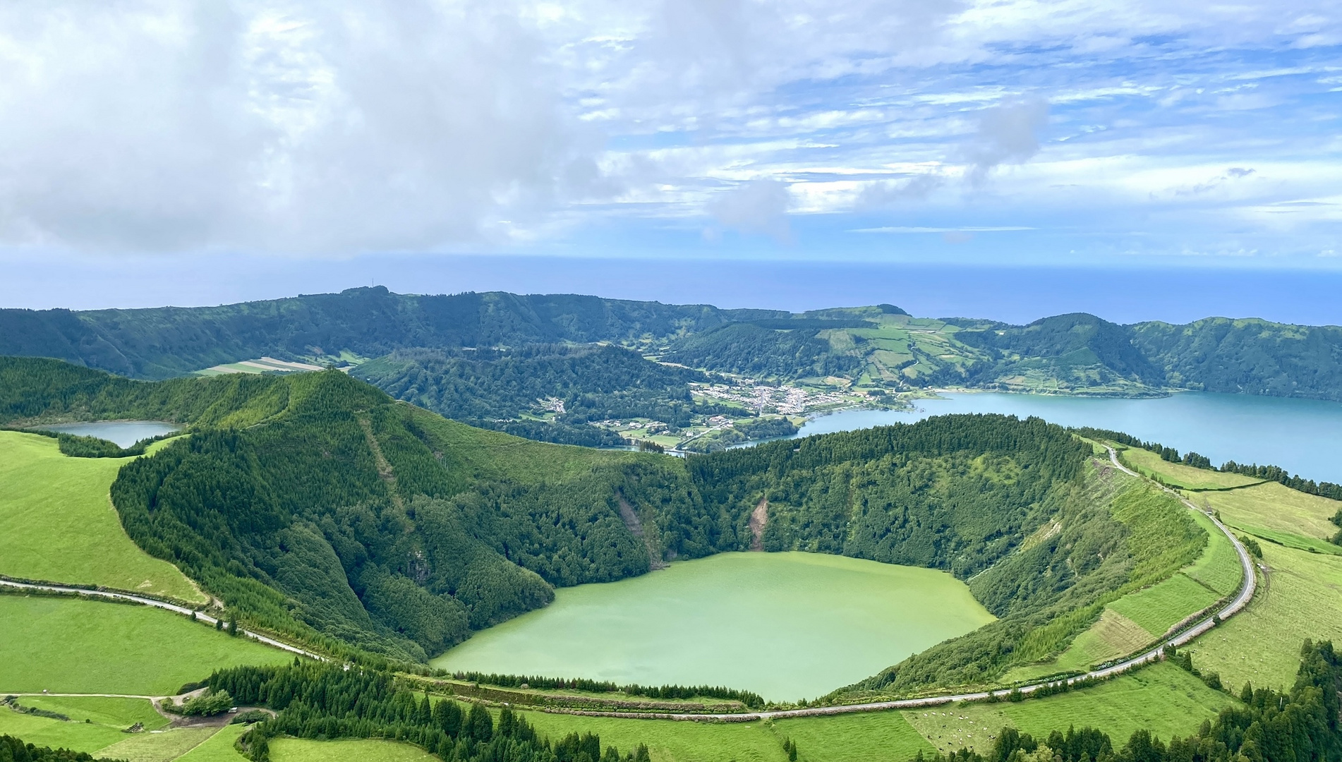 Acores Lagoa de Santiago