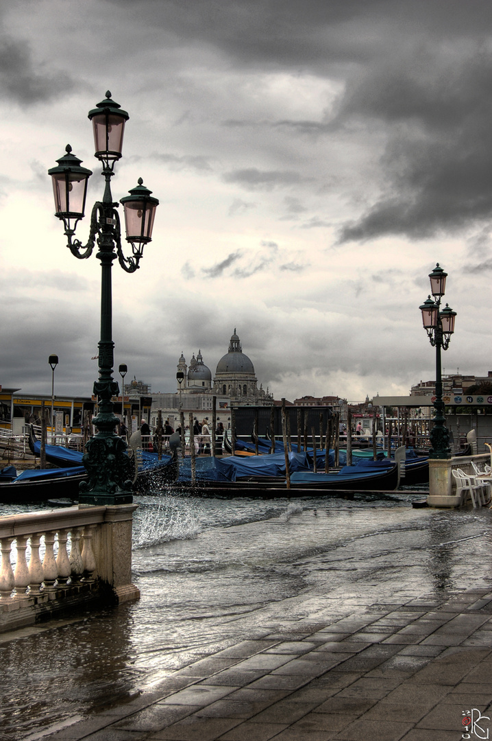 Acqua alta a Venezia