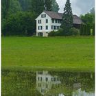 Acqua alta am Lützelsee