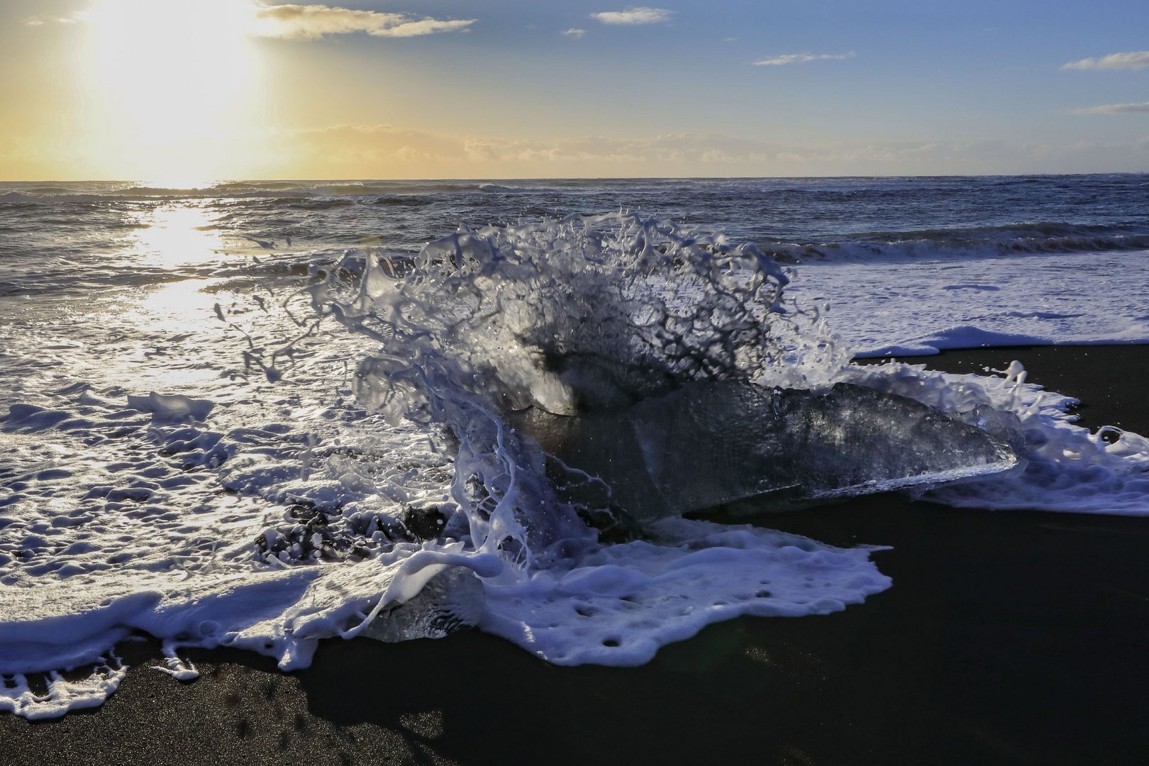 acqua con ghiaccio, grazie...