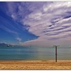 acqua dolce sulla spiaggia....