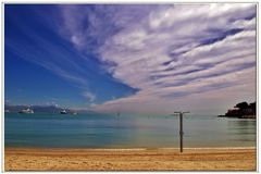 acqua dolce sulla spiaggia....