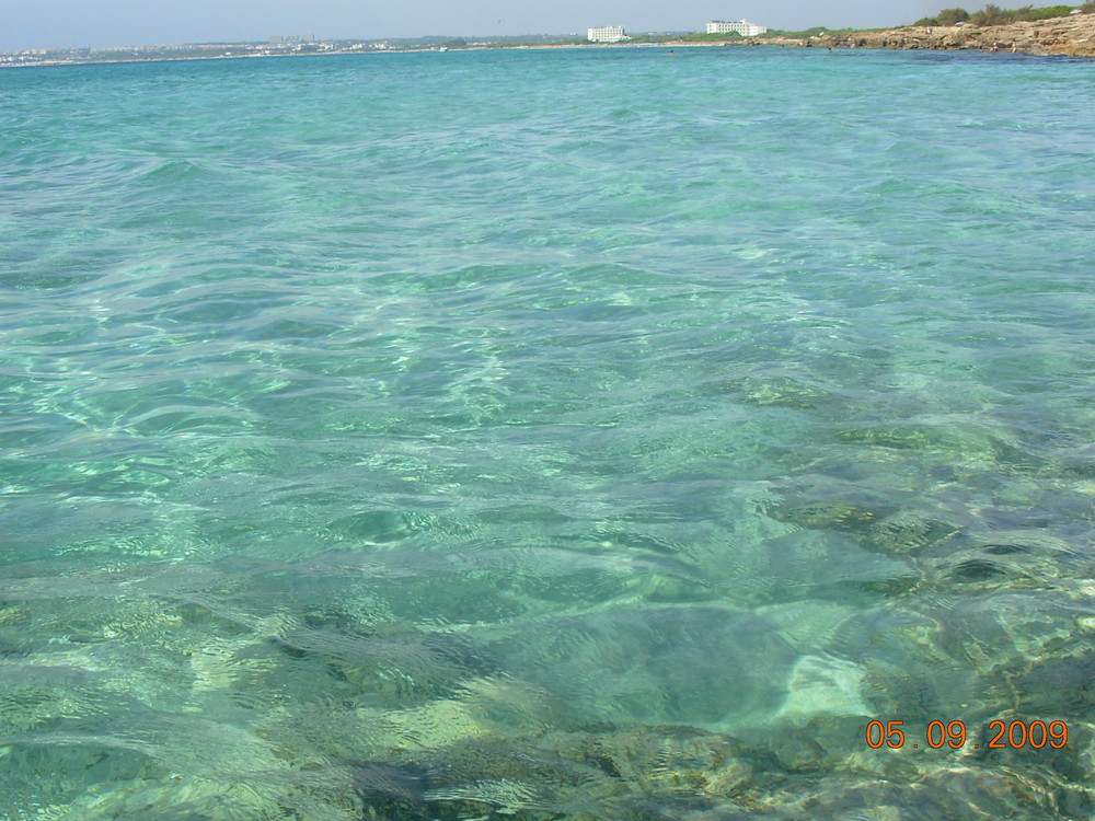 Acqua smeralda presso Gallipoli