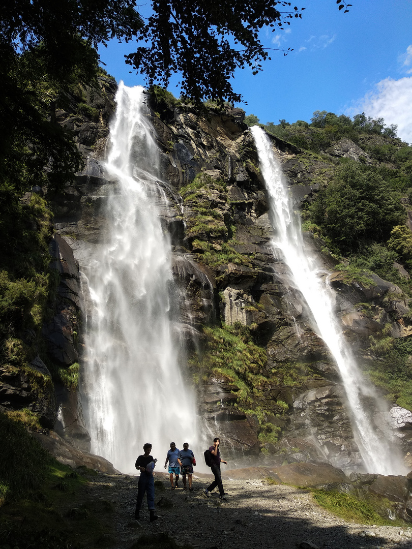 Acquafraggia Waterfalls