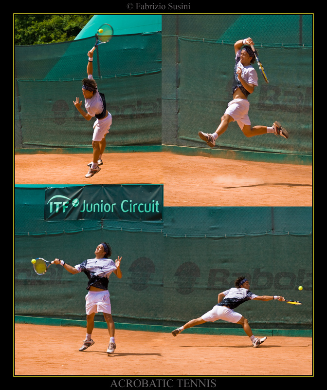 Acrobatic Tennis