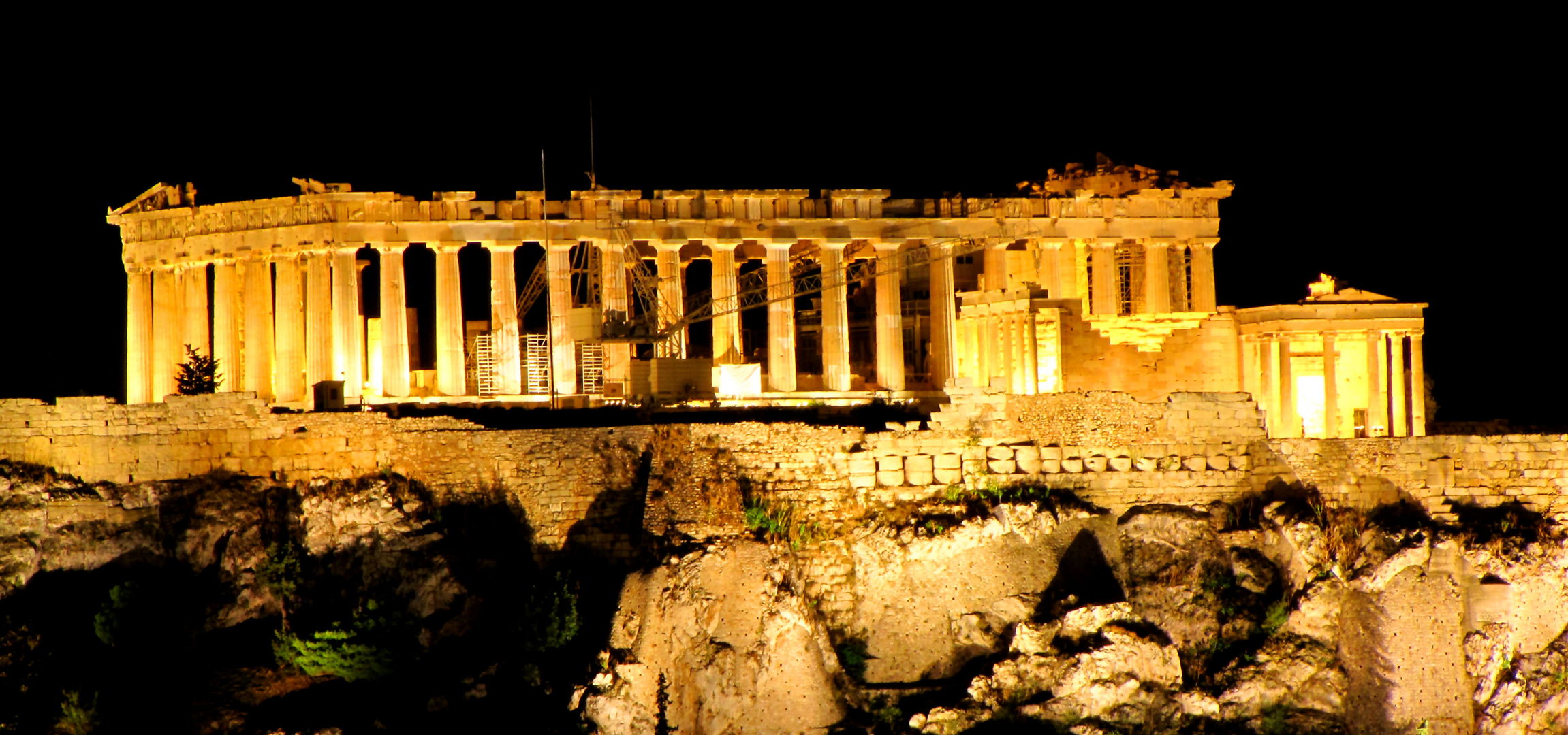 ACROPOLIS BY NIGHT.......