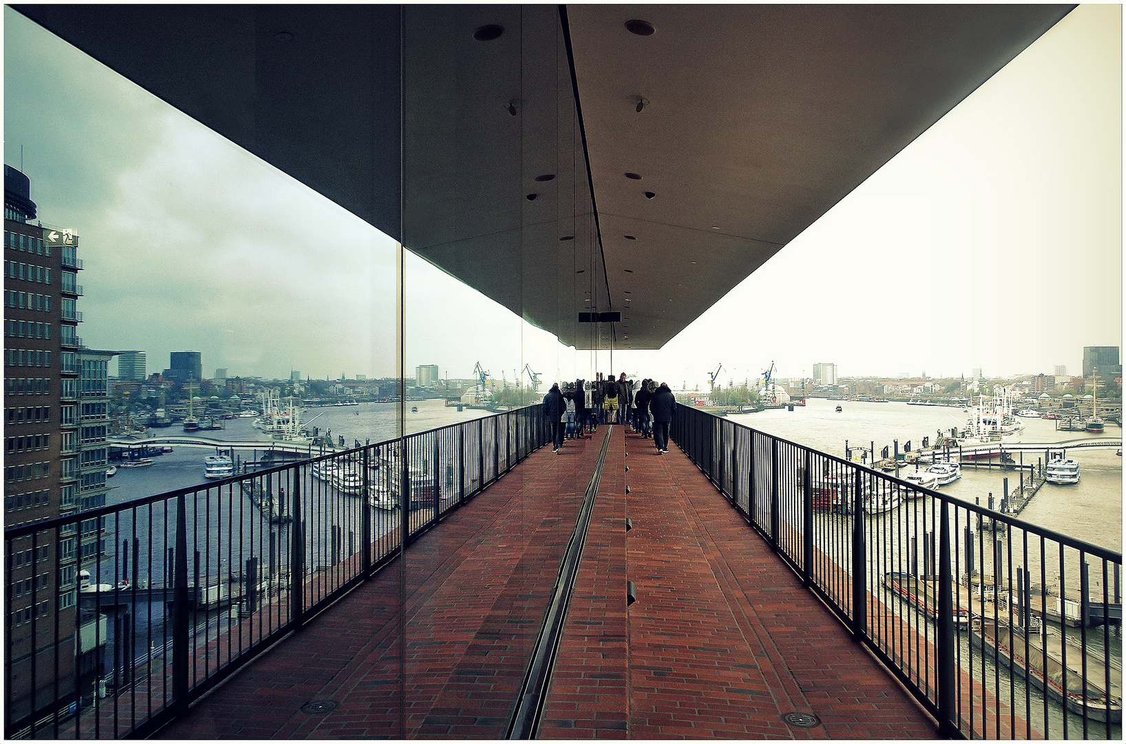 across harbour