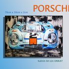 Acryl Gemälde Porsche