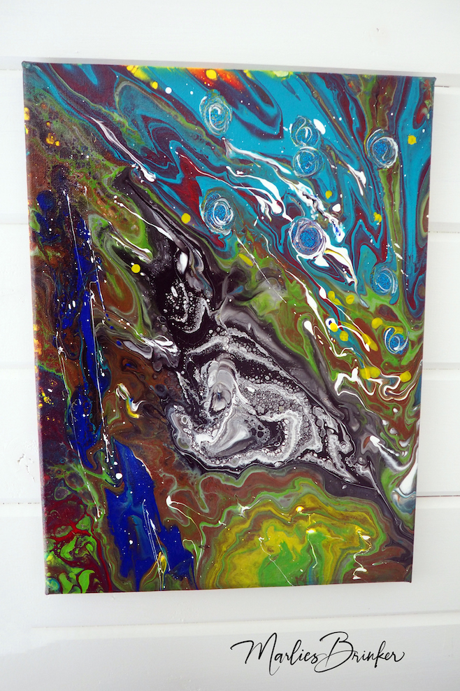 AcrylPouring, die Macht der Farben