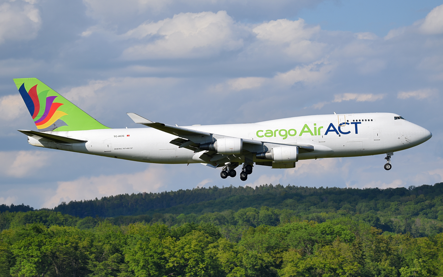 ACT Cargo Boeing 747-400BCF, SF, BDSF TC-ACG 