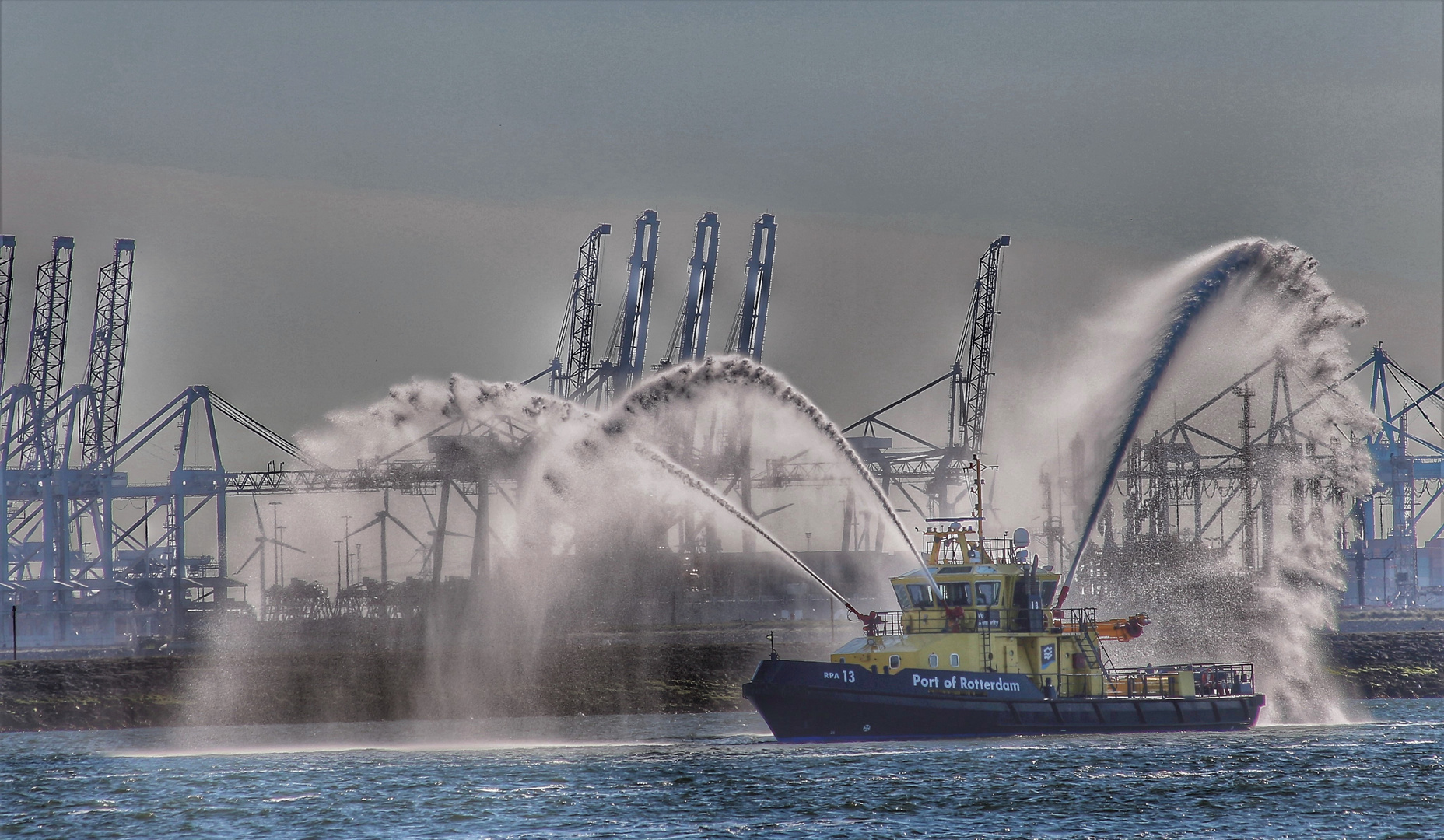 Action in Hoek van Holland 