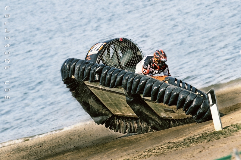 Action pur bei der Hovercraft-WM