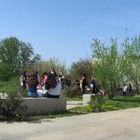 Activité en plein-air de lycéens au temps du Covid