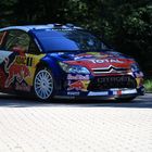 ADAC Deutschlandrallye Wertungsprüfung Panzerplatte 1. Durchgang Loeb&Elena