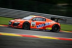 ADAC GT Masters 2013 - Spa Francorchamps - kfzteile24 Audi in Eau-Rouge