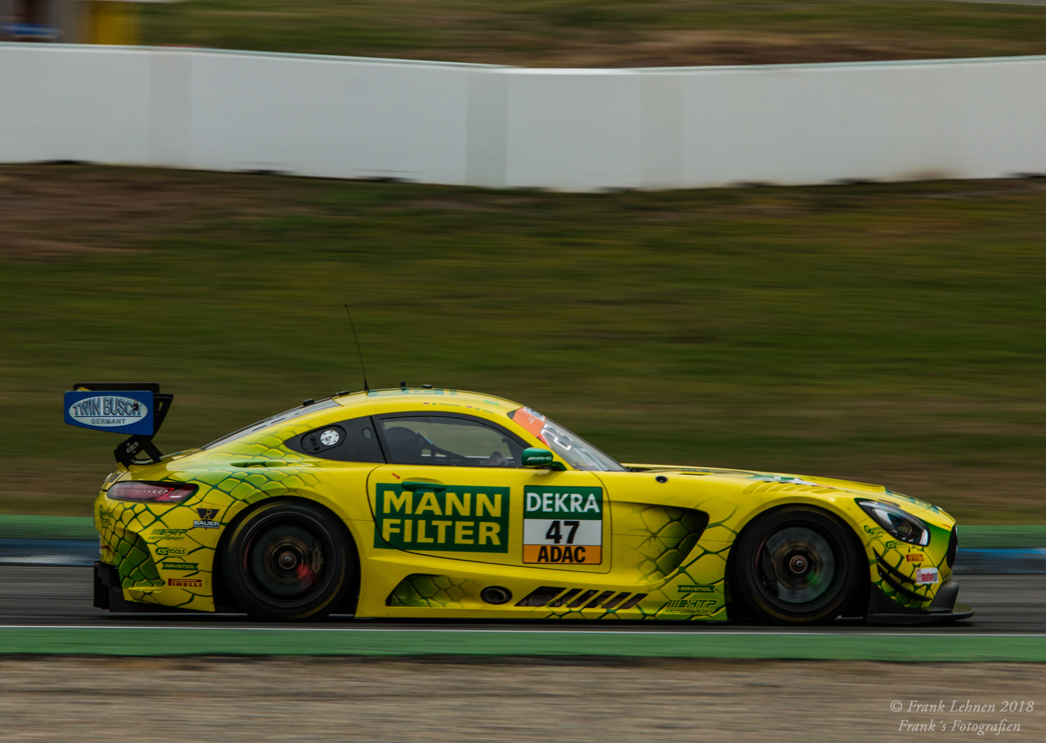 ADAC GT Masters 2018 - Mercedes AMG GT3, Götz/Pommer # 47