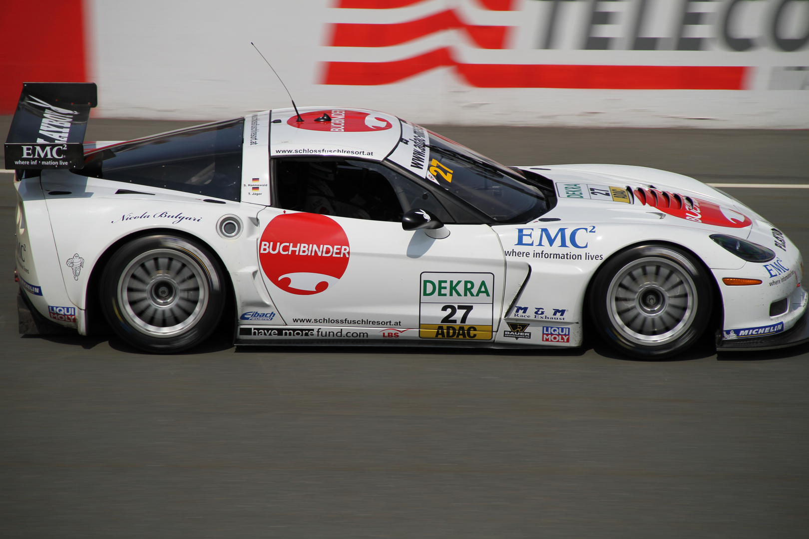 ADAC GT Masters - Corvette von Hannawald u. Jäger