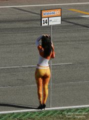 ADAC GT Masters Final in Hockenheim 2018 - Gridgirl