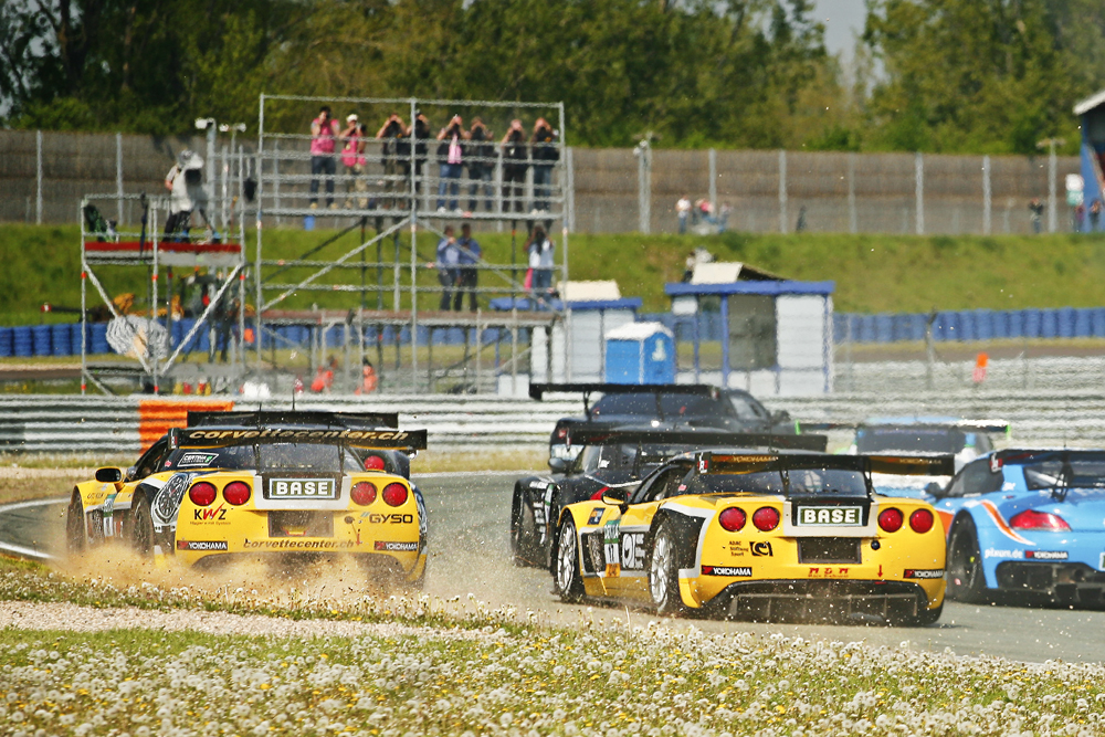 ADAC GT MASTERS - Oschersleben 2014 - Rennstart Samstag II