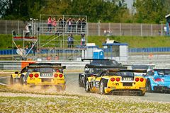 ADAC GT MASTERS - Oschersleben 2014 - Rennstart Samstag II