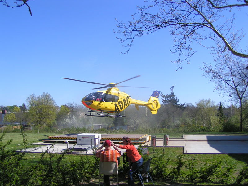 ADAC im Landeanflug