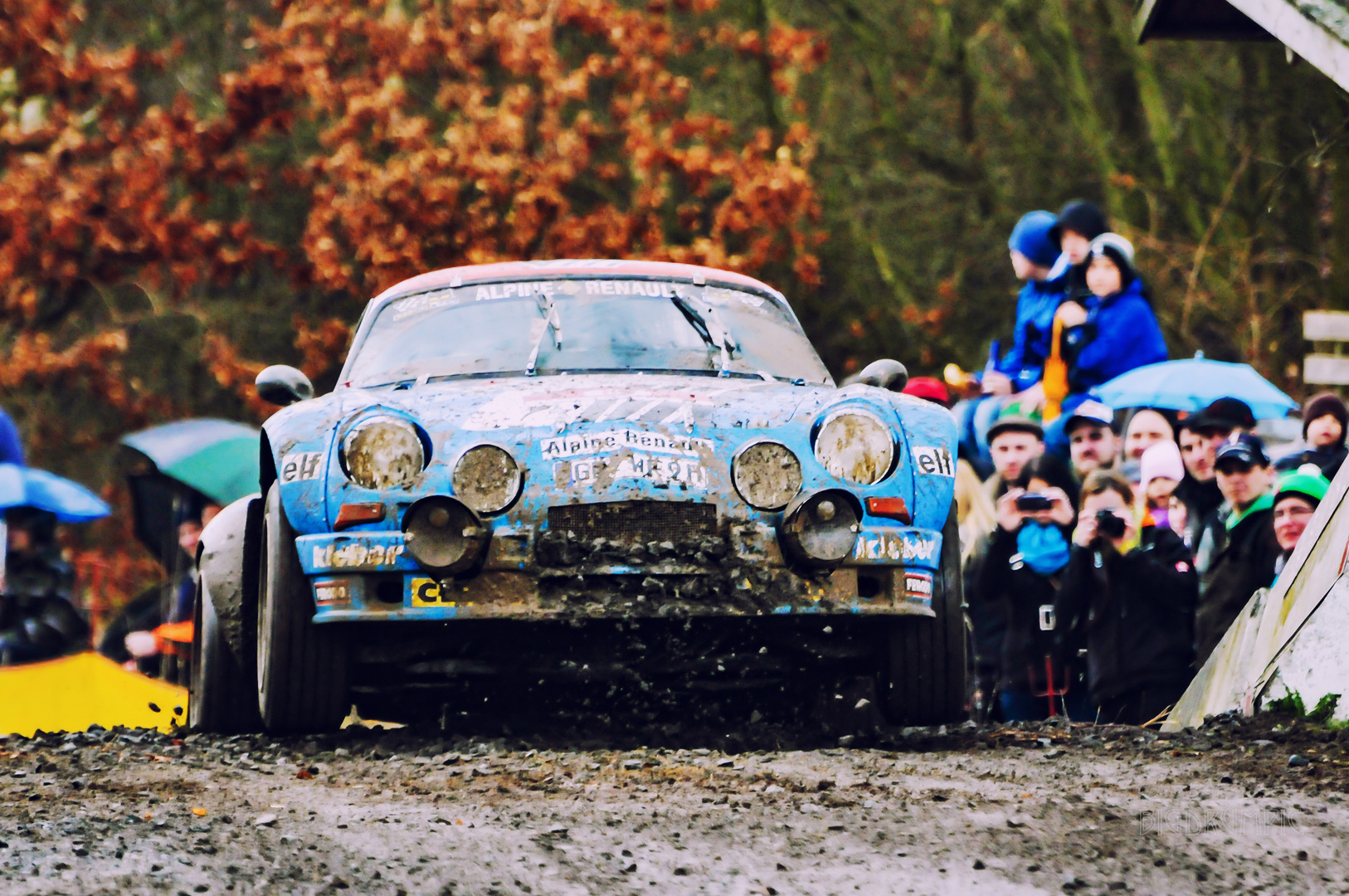 ADAC Rally Vogelsberg Hessen Renault Alpine