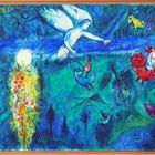 Adam et Eve chassés du Paradis  -  Marc Chagall 1961