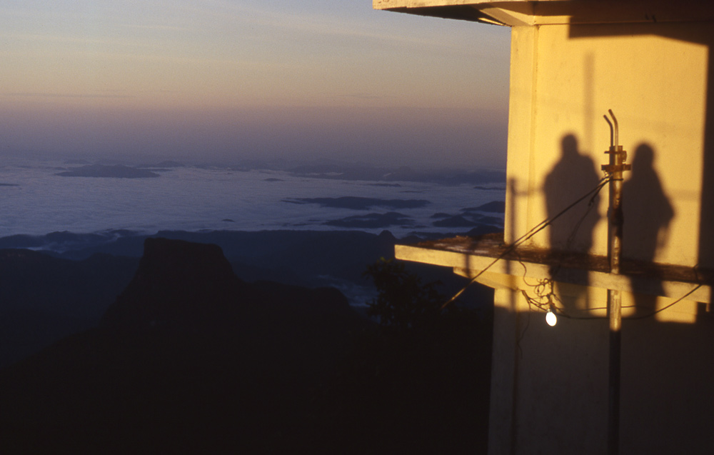 Adam´s peak - two pilgrims