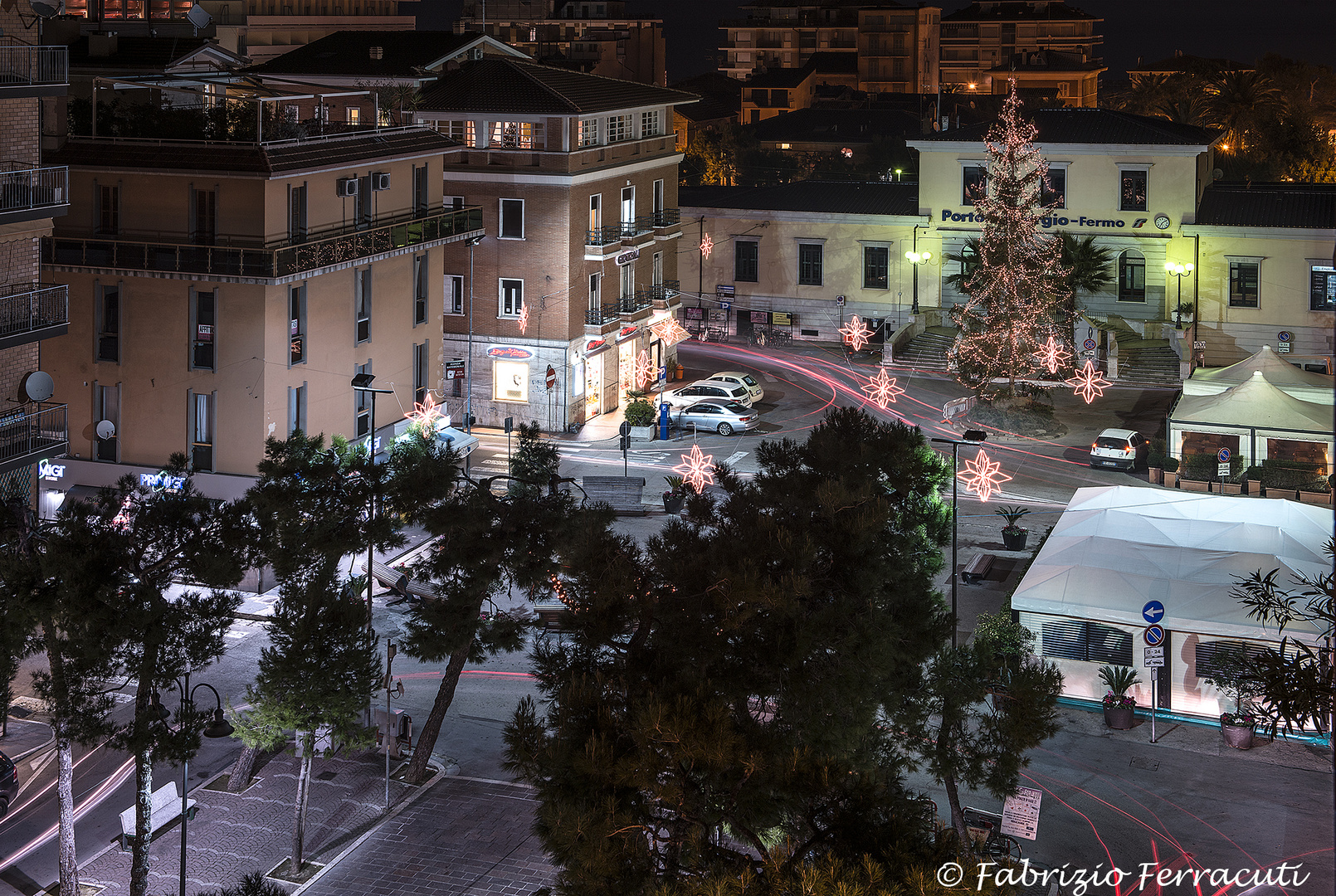 Addobbi natalizi a Porto San Giorgio