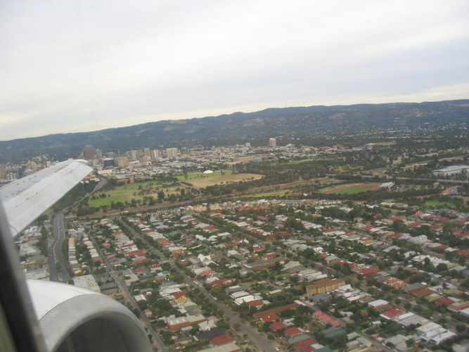 Adelaide from the west