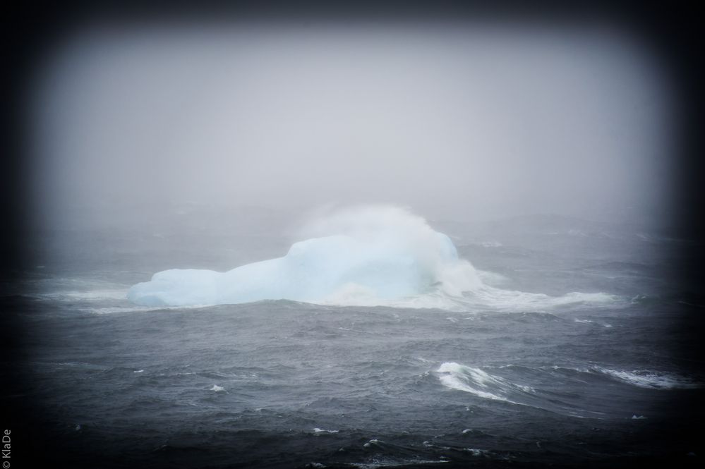 Adelaide Island - Eisberg im Sturm