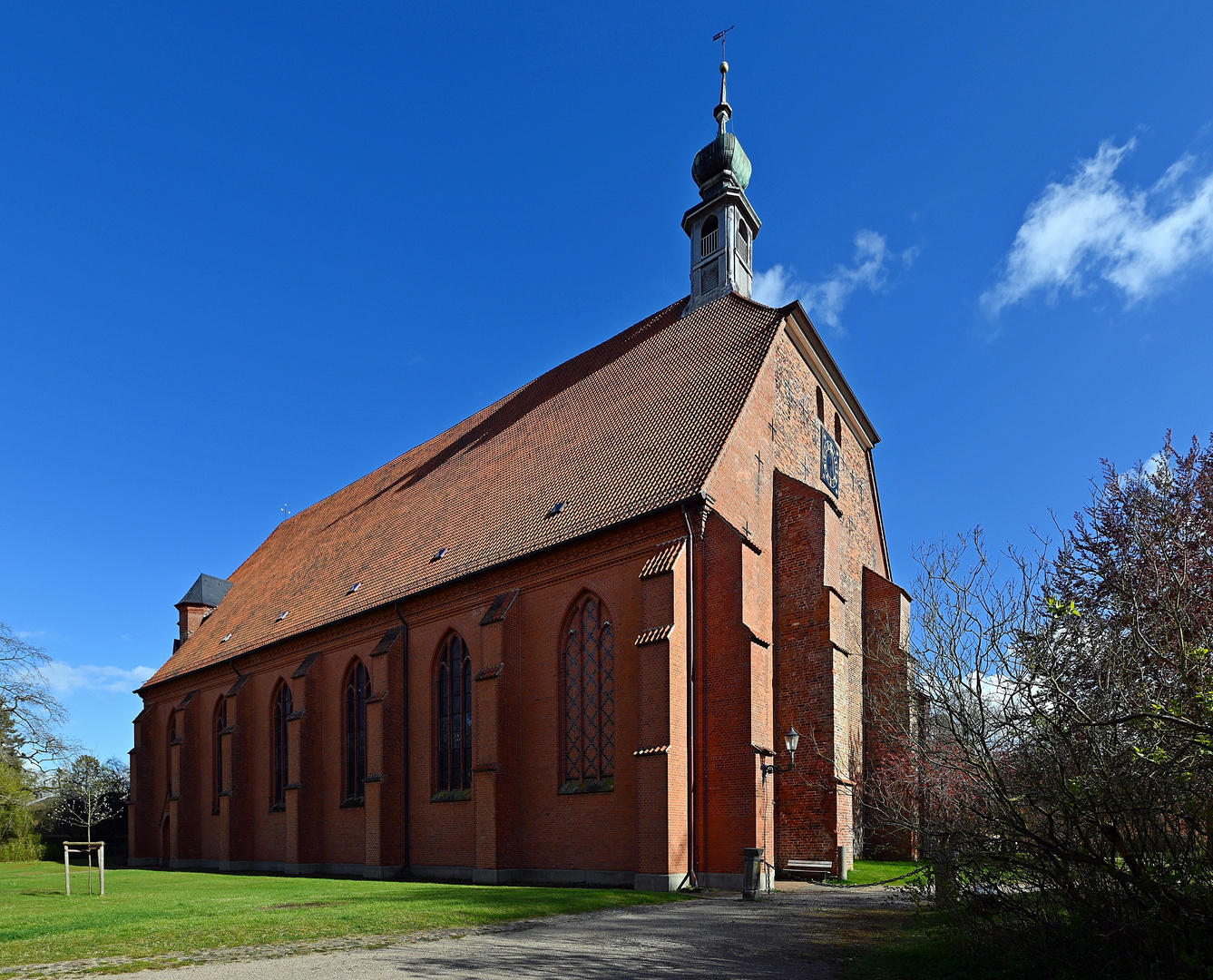 Adeliges Kloster Preetz Torhaus und Klosterkirche