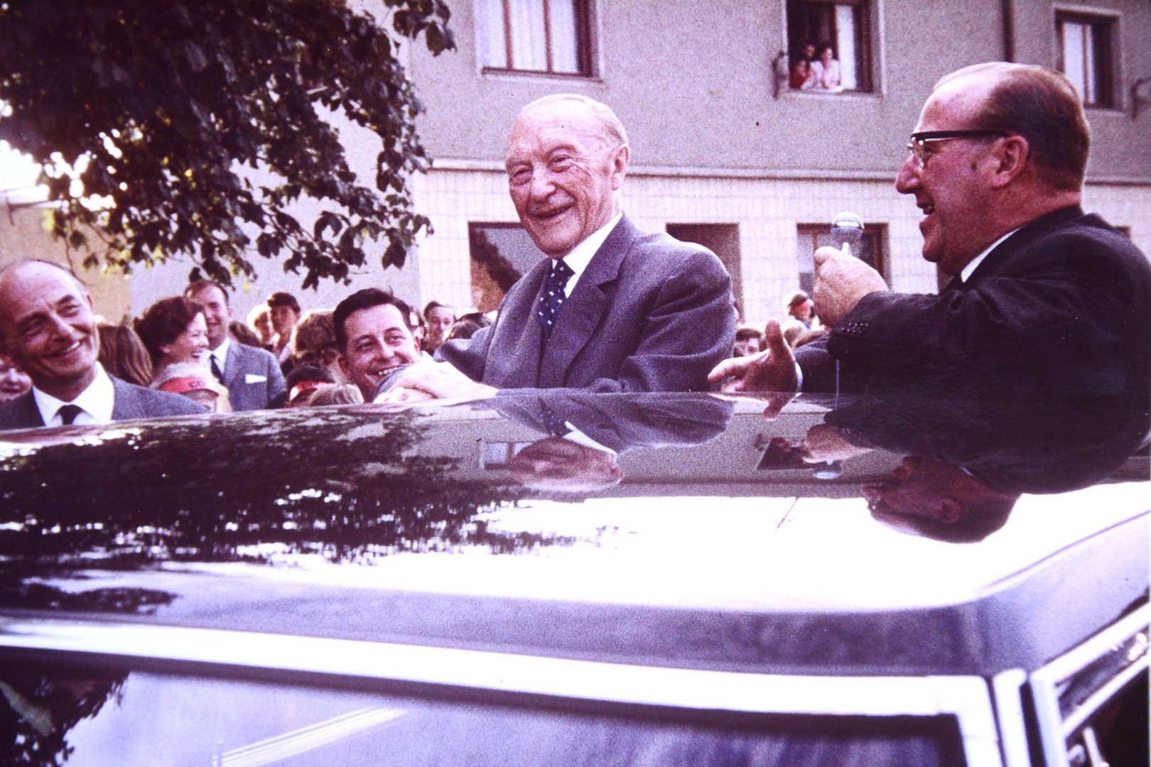 Adenauer besucht unser kleines Dorf um 1961