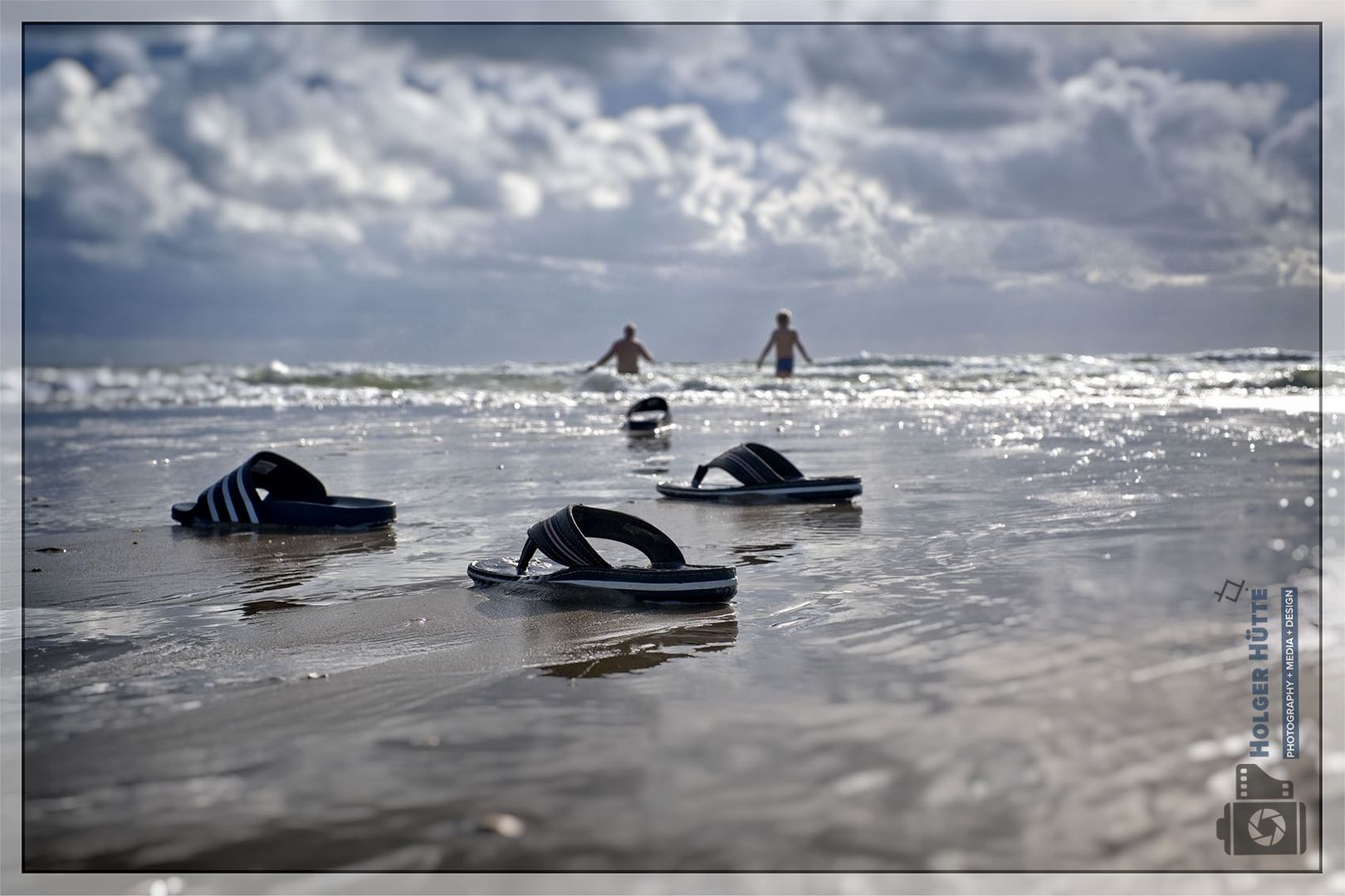 "Adiletten" am Strand