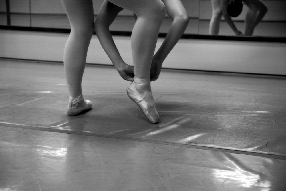 adjusting pointes