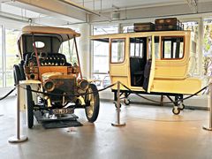 Adler 35 PS 1906 mit Karosserie zum Wechseln für Winter und Sommer