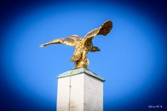 Adler auf Obelisk