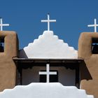 Adobekirche in Taos Pueblo, New Mexico