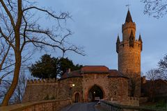 Adolfsturm & Nördliches Tor Burg Friedberg