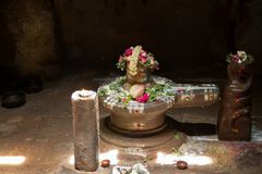 Adoration de Siva dans le temple Sri Meenakshi