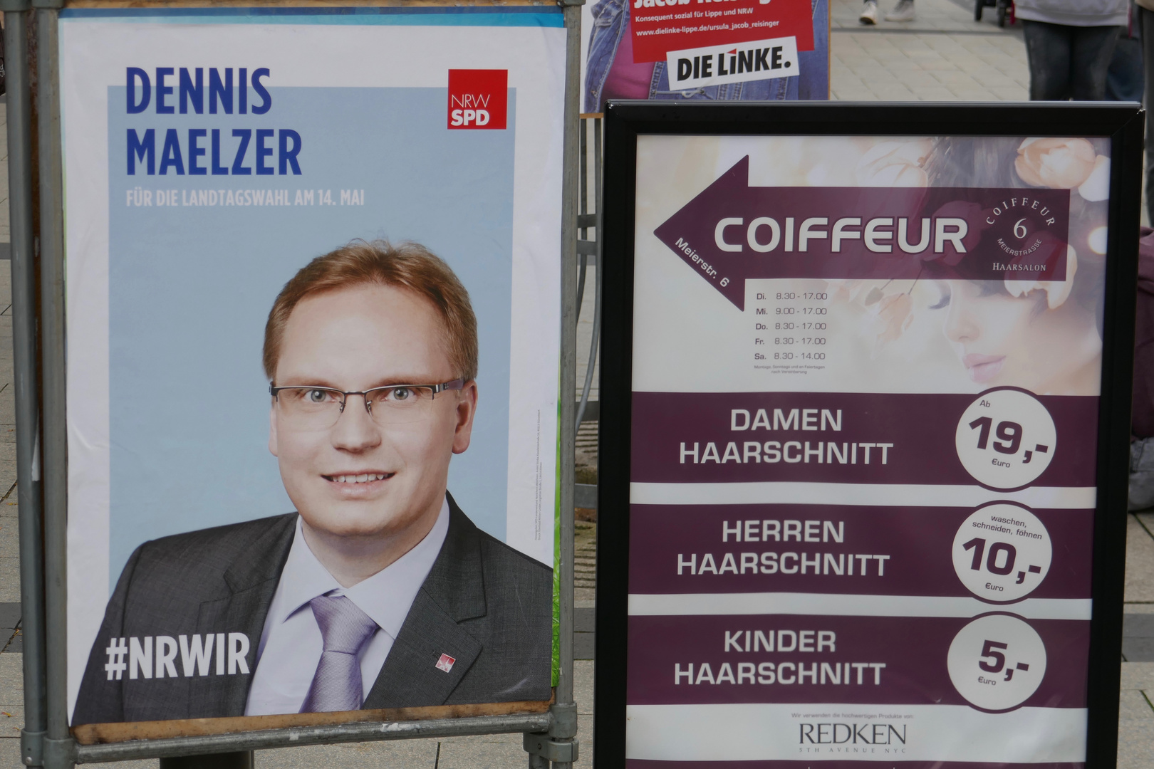 Adrett in den Wahlkampf