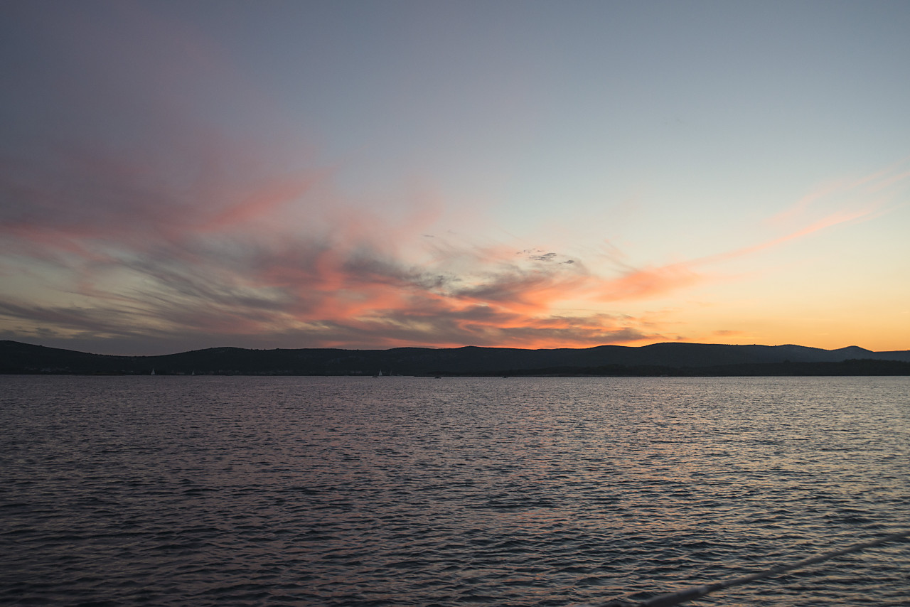 Adriatic Abend im September II.