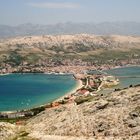 Adriatic Sea: View of Pag