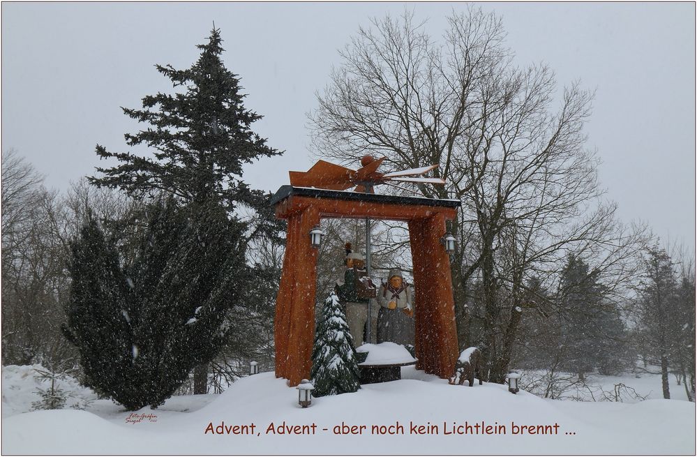 Advent, Advent ...